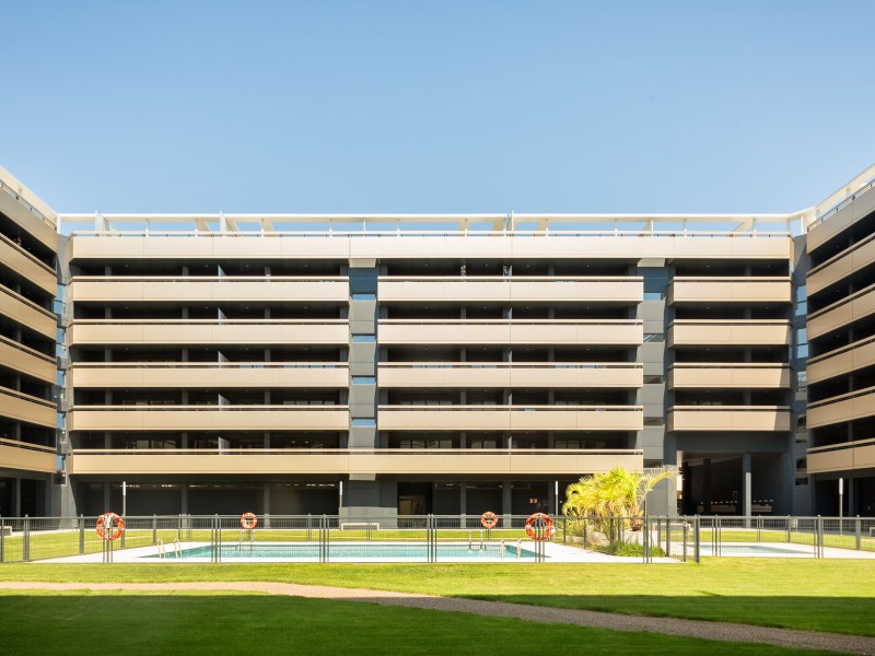 Zona común de Residencial Camellia Garden.